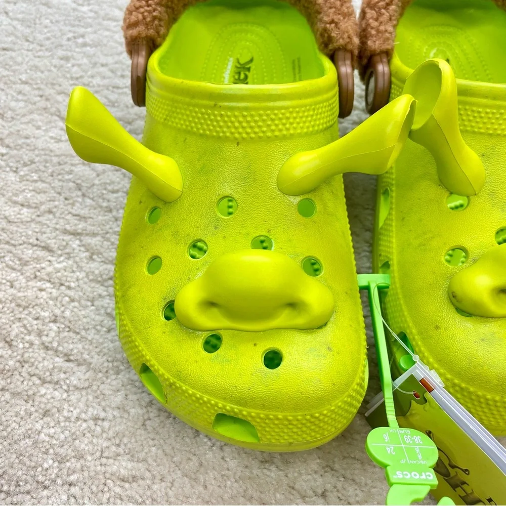 [US J6] CROCS CLASSIC CLOGS DreamWorks Shrek Kids Green